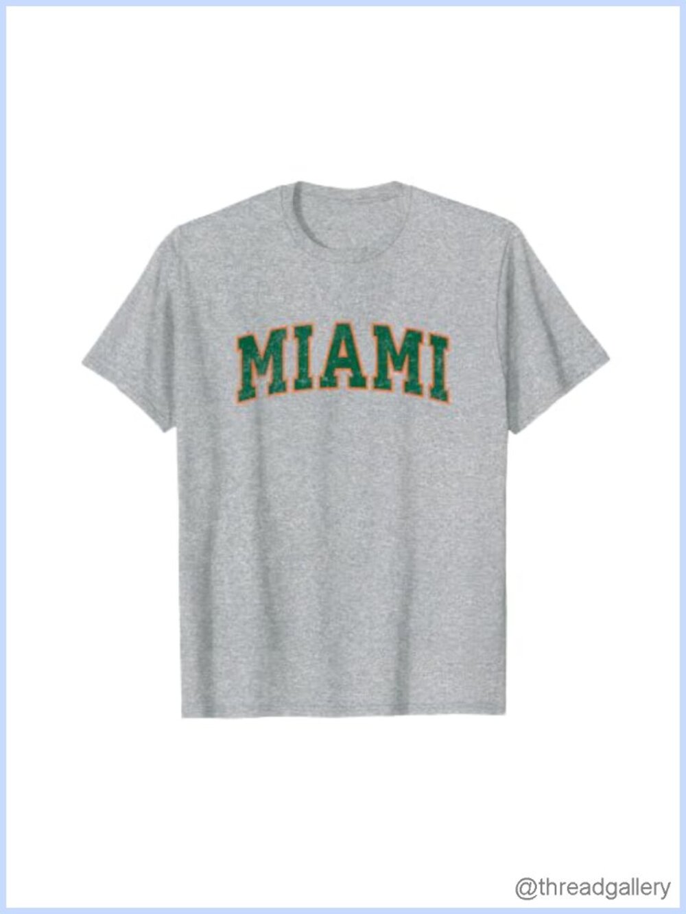 Vintage Miami Florida Athletic Sports Graphic T-Shirt Retro Tee